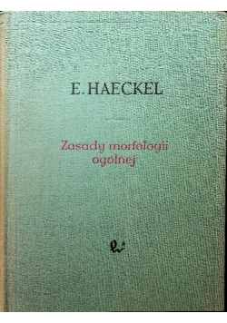 Zasady morfologii ogólnej