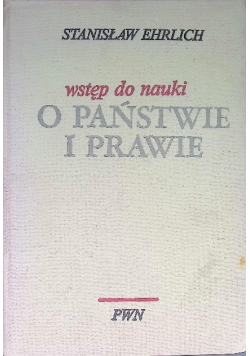 Wstęp do nauki o Państwie i prawie