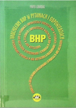 Vademecum BHP w pytaniach i odpowiedziach