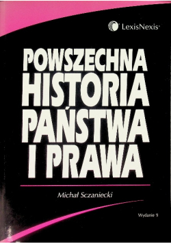 Powszechna historia państwa i prawa