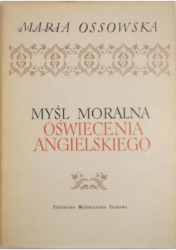 Myśl moralna oświecenia angielskiego