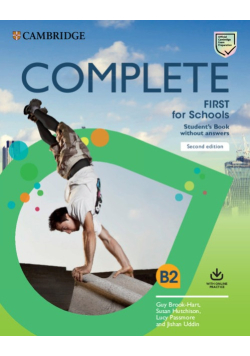 Complete First for Schools B2 Student's Book without answers