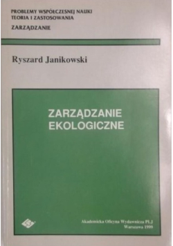 Zarządzanie ekologiczne