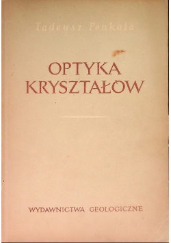 Optyka kryształów