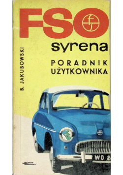FSO syrena poradnik użytkownika