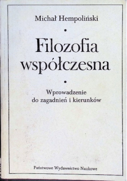 Filozofia współczesna