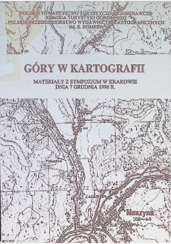 Góry w kartografii