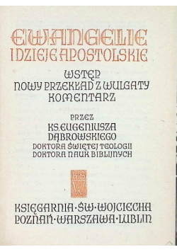 Ewangelie i Dzieje Apostolskie