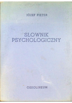 Słownik psychologiczny