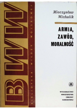 Armia zawód moralność