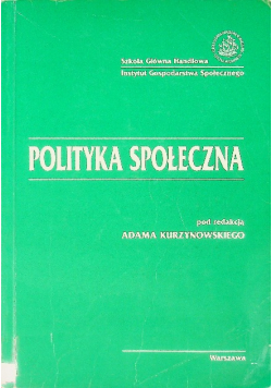 Polityka społeczna