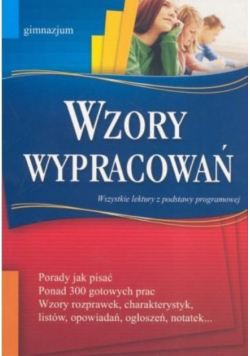 Wzory wypracowań