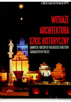 Witraże architektura szkic historyczny