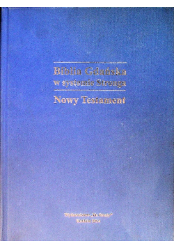 Biblia Gdańska w systemie Stronga Nowy Testament