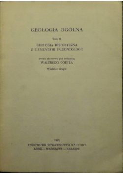 Geologia ogólna Tom II
