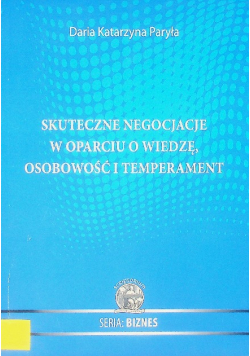 Skuteczne Negocjacje W Oparciu O Wiedzę