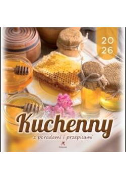 Kalendarz 2026 wieloplanszowy 33x33cm Kuchenny