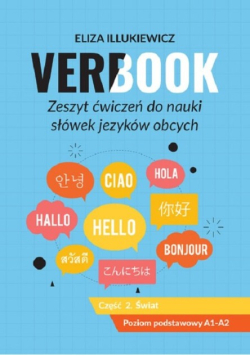 Verbook Zeszyt ćwiczeń do nauki słówek języków obcych Część 2 Świat