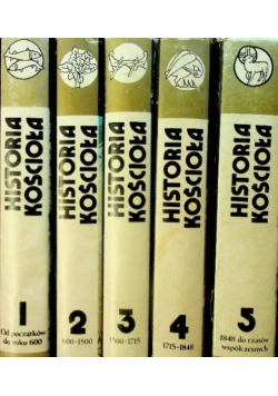 Historia kościoła Tom 1 do 5