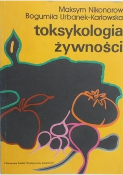 Toksykologia żywności