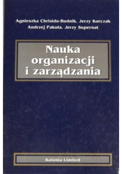 Nauka organizacji i zarządzania