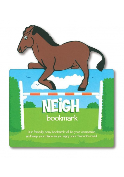 Zwierzęca zakładka do książki - Neigh - Koń