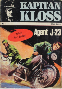 Kapitan Kloss Agent J-23   Nr 1