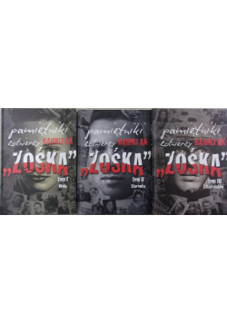 Pamiętniki żołnierzy Baonu AK Zośka Tom 1 do 3