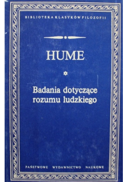 Badania dotyczące rozumu ludzkiego