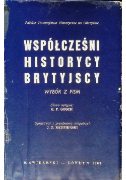 Współcześni historycy brytyjscy