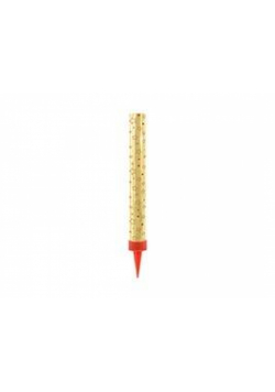 Fontanny na tort złoty 12cm 12szt