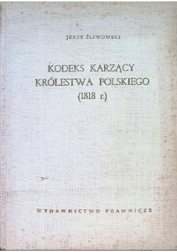 Kodeks karzący Królestwa Polskiego
