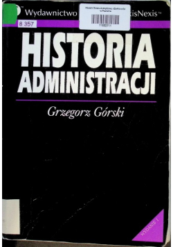 Historia Administracji