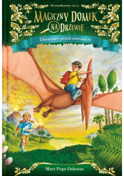 Magiczny domek na drzewie Dinozaury przed zmrokiem
