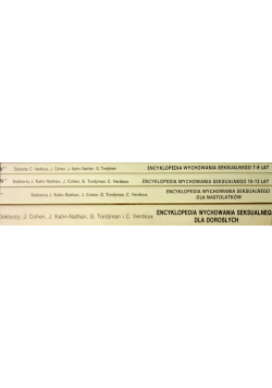 Encyklopedia wychowania seksualnego tom I do IV