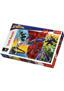 Puzzle 100 Do góry nogami Marvel Spiderman TREFL