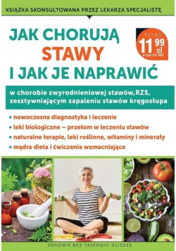 Jak choruja stawy i jak je naprawić Nr 01 / 23
