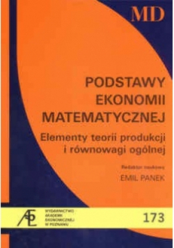 Podstawy ekonomii matematycznej