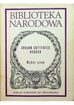 Herder Wybór pism