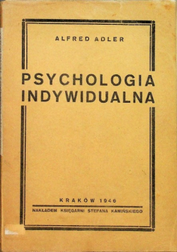 Psychologia indywidualna 1946 r.