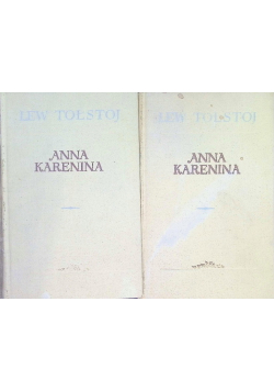 Anna Karenina Tom 1 i 2