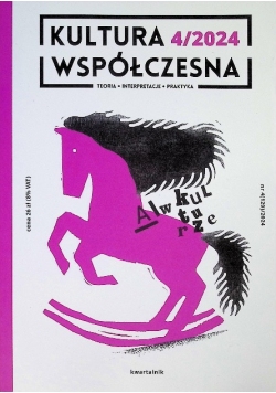 Kultura Współczesna 4/2024 AI w kulturze