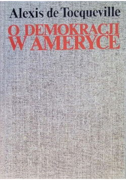 O demokracji w Ameryce