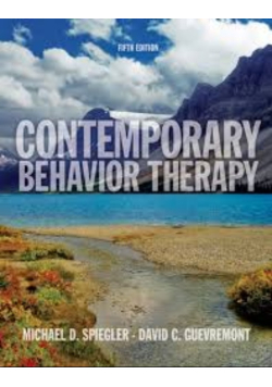 Contemporary Behavior Therapy