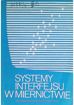 Systemy interfejsu w miernictwie