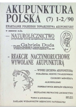 Akupunktura polska Nr 1 - 2 / 90