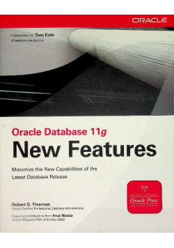 Oracle Database 11g New Features