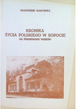 Kronika życia polskiego w Sopocie na przestrzeni wieków