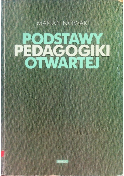 Podstawy pedagogiki otwartej