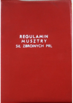 Regulamin musztry sił zbrojnych PRL